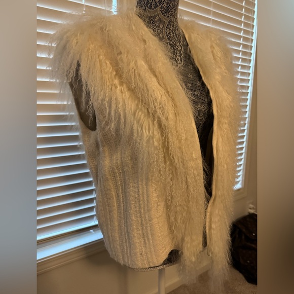 Helmut Lang Cream colored Sweater Vest size M/L - Picture 4 of 13